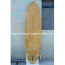 Madera Superficie de chapa Stand up Paddle Board, Tabla de Surf